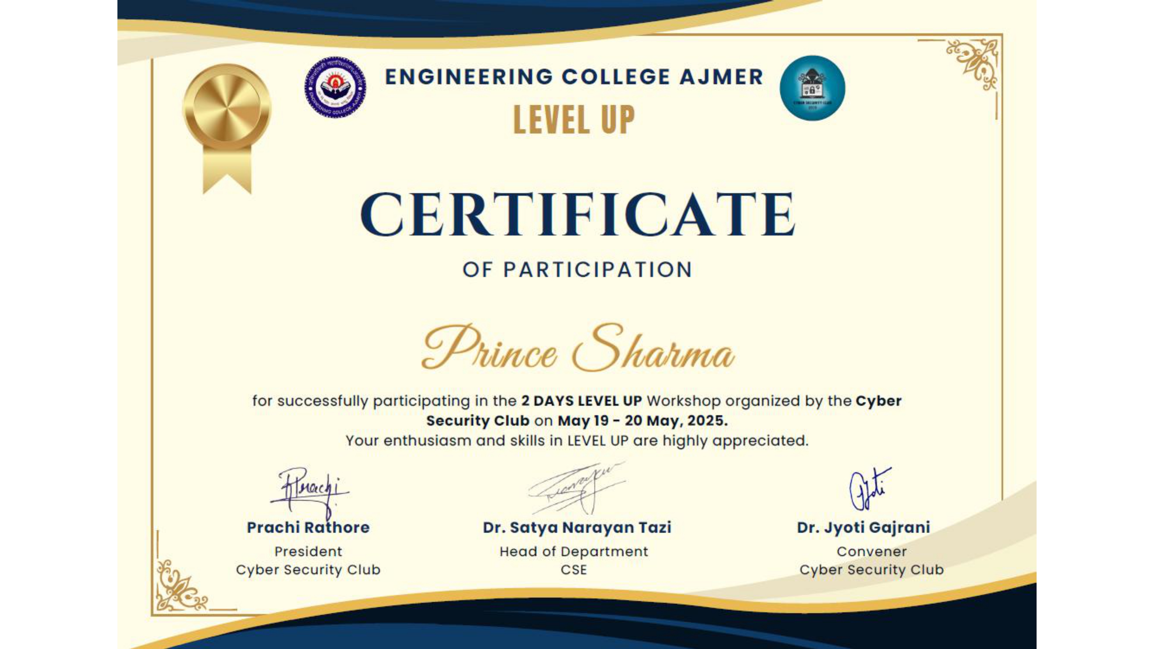 Certificate 9